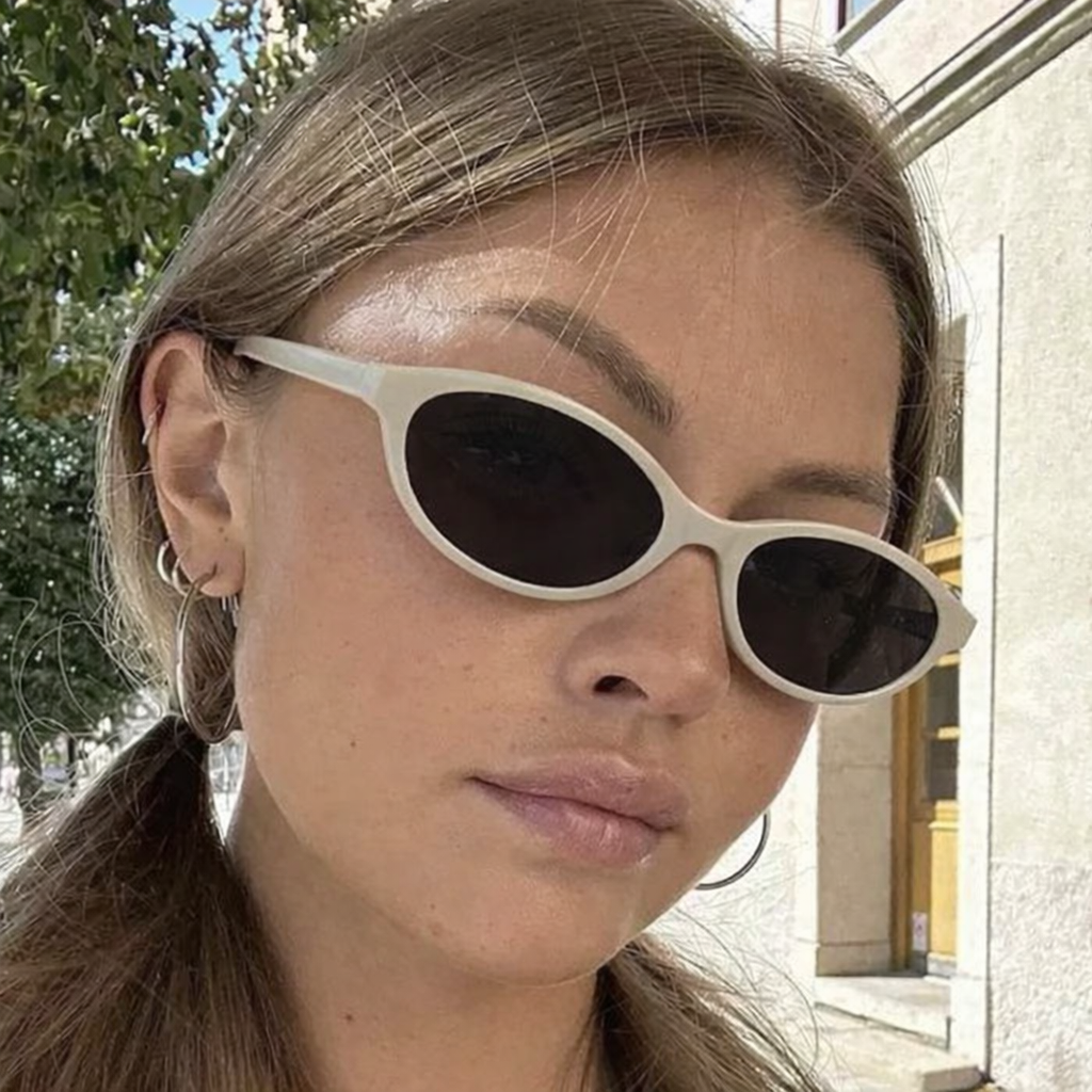 Oval Frame Sunglasses